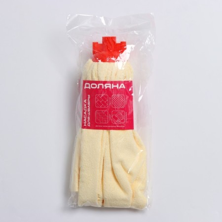 Nozzle for a mop of the share "solid skirt", microfiber, color mix-7