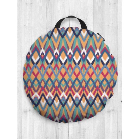 Pillow Sidushka "Crossing of forces", decorative, d = 52 cm