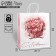Package Gift craft "From March 8", flowers, 32 x 28 x 15 cm