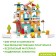 Constructor "Country House", 2 assembly options, 176 parts