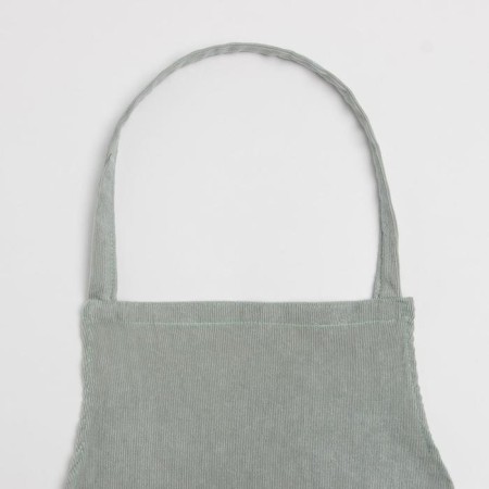Apron Ethel "Classic" color green 65x80cm, 100%PE, velor-1