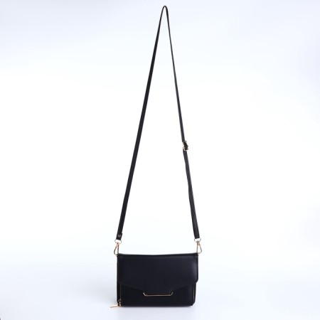 Women's bag with lightning, black color