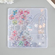 Set of beads for needlework 