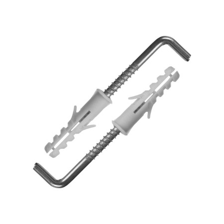 Dowel "bison", type "euro", spacer, coop-coil 8x85 mm, polypropylene, 12x60 mm, 30 pcs
