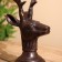 Summary for 4 candles "deer" aluminum 16x12x32 cm