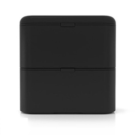 Square lunch-box, black, 1.7 liters-5