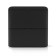 Square lunch-box, black, 1.7 liters