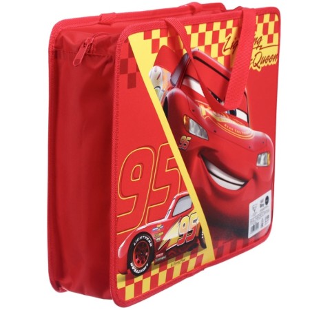 Folder with A4 handles, 33x26x7 cm, plastic, wheelbarrows-2
