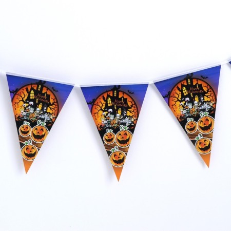 Garland "Halloween" 10 flags-2