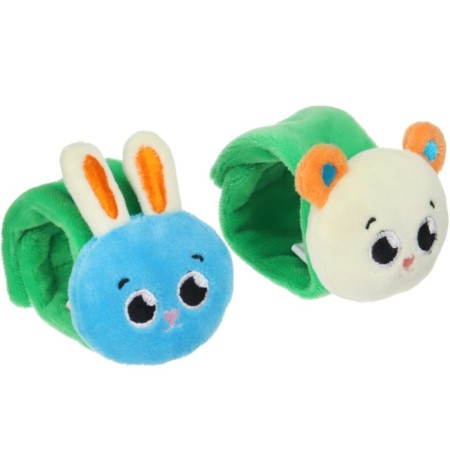 Gift set "rattles on pens and legs: animals", 4 pcs, crush me-3