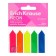 Bookmarks with adhesive edge plastic 12x45 mm 125l, Erichkrause, "Neon Arrows" mix