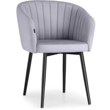 SHEET on MOTALRACAS MONSHAU Metal/velor, black/purple 60x53x83 cm