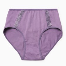 Women's cowards, purple color, size 56-58