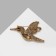 Book "Bird" hummingbirds, color black gold