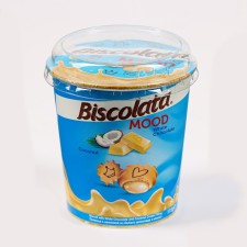 Biscolata Mood Coconut cookies with coconut filling, 115 g