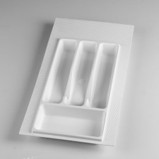 Tray for cutlery, 300 mm, white
