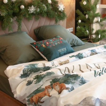 Pillow New Year's Ethel Christmas 60*40 cm, 100% p/e-1