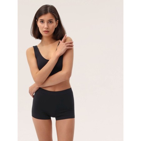 Women's shorts in Mirey Shorts Rubber, size 44-46, black color-1