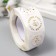 Stick Paper "Rose" gold d = 2.5 cm 500 pcs in a roll 3x6.5x6.5 cm