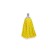 Nazadka for a mop with threads, tape microfiber, yellow color