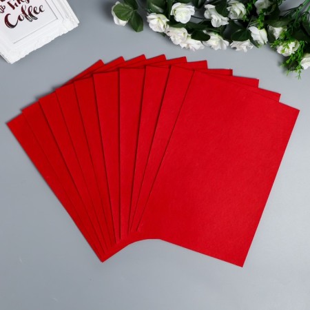 Father hard 1 mm "red" set 10 sheets format A4-2
