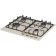 Hon surface Delvento V60V41O100, gas, 4 burners, beige