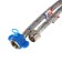 Flexible Aquakratos, tuster nut, 100 cm, stainless steel, with the key to installation