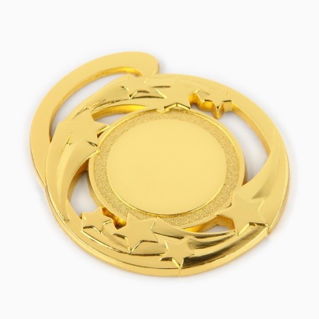 Medal for applying 187 "Stars" diam 5 cm. Color of evil. Without a tape-2