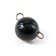 Cargo Cheburashka painted collapsible Yaman 10 pcs., 12 g, black