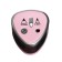 Electric grinder 2 holes Brauberg Dual, power from 4 AA batteries, pink 270579