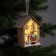 Christmas tree toy "Deer", from batteries, glow warm white
