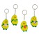 Avocado mock-spars, on a key fob, color mix