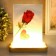 Photo frame 13x18 cm with backlight "Glass Orange pebbles" USB 16x9x20 cm