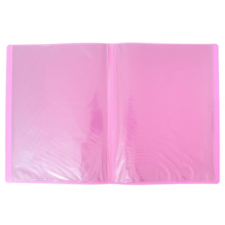 Folder with 40 A4, 500 microns, Calligrata, Neon, Pink-1