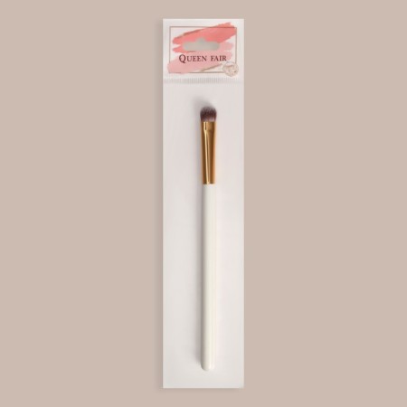 Make-up brush "White", 17.5 (+/- 1) cm, white color-5