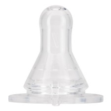 Silicone nipples classic with an average stream, from 0 months, set 2 pcs.