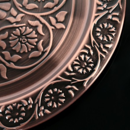 The tray "Sultan. Bronze ", d = 34 cm, bronze color-1