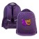Frame backpack 38 x 29 x 17 cm, Hatber Ergonomic Light "Fit me" purple nrk_85010