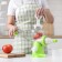 Mechanical fresh juicer, green color