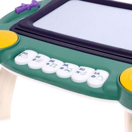 Developing table “Draw together”, sound, light, green color-2