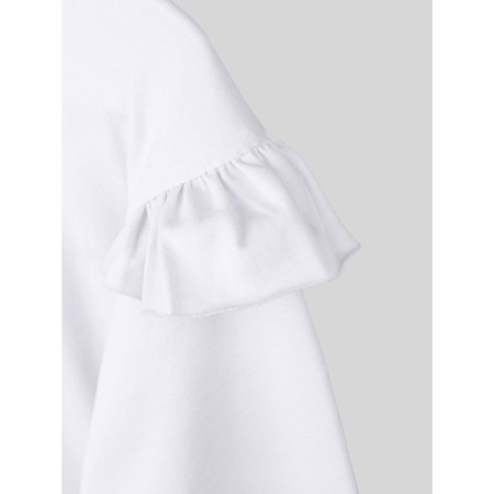 Longsliv children's Amarobaby Ruffle, height 134 cm, white color-13