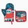 Set of kitchen shade "Dream will come true: a selection of 17x17 cm, mittens-seging 20x28 cm, 35% cotton