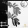 Earrings Metal "Atmosphere" Palm pattern, color gray color