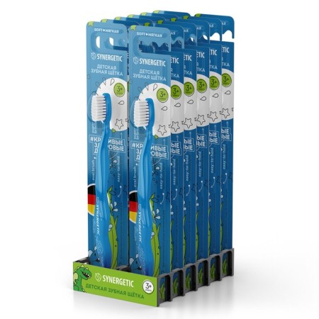 Synergetic Comfort Delab toothbrush, blue, soft-3