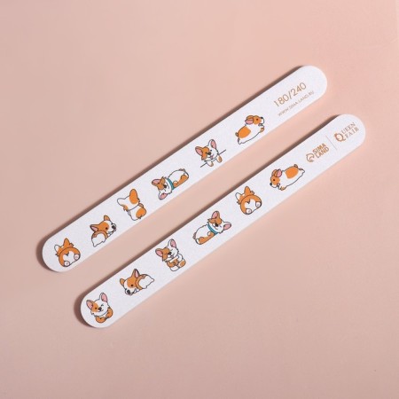 File - emery "Corgi", abrasiveness 180/240, 18 cm-1