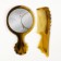 Set of hairdresser, 2 items, color "Amber"