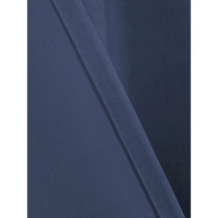 Set of curtains "Canvas", size 200x250 cm, 2 pcs, blue color-6