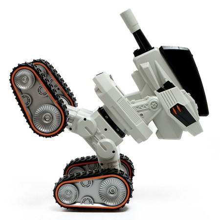 Luno Road tank, radio control, sound, shoots gel bullets, white-8