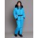 Overalls for a girl, height 158 ​​cm, color blue lagoon