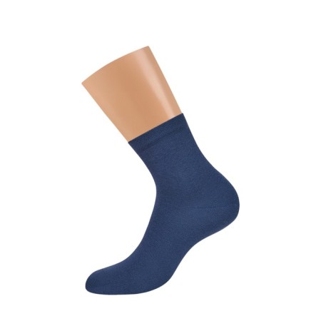 Women's socks mini cotone, size 35-38, Jeans color-1